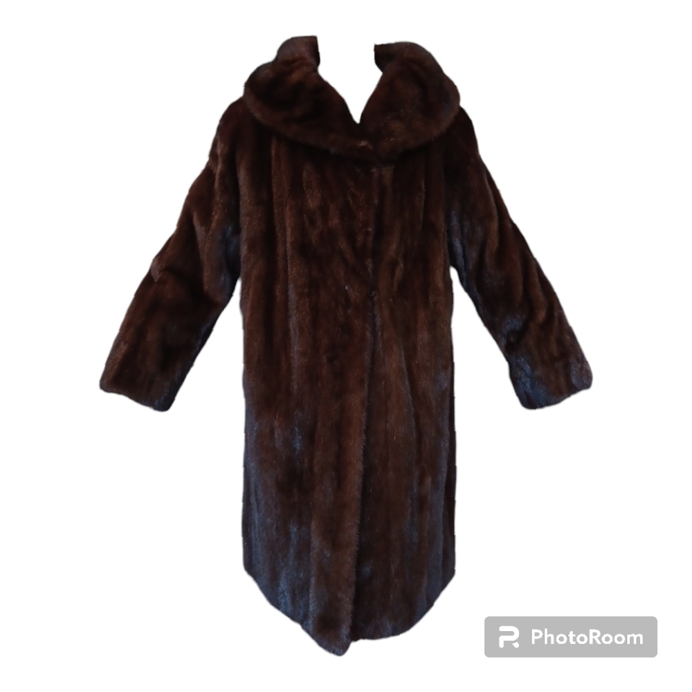 Anthony Furs dark brown fur coat
